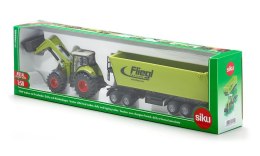 Siku: Farmer - 1:87: Traktor z ładowarką, wywrotka Dolly