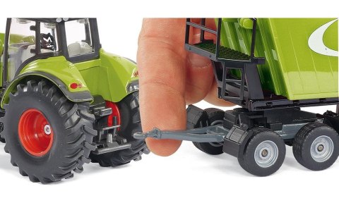Siku: Farmer - 1:87: Traktor z ładowarką, wywrotka Dolly