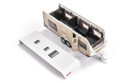 Siku: Super - 1:55: Samochód z przyczepą campingową