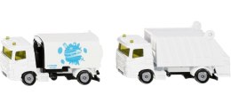 Siku Super: Seria 16 - Zestaw oczyszczarka i śmieciarka