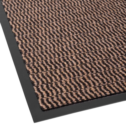 Wycieraczka do butów wejściowa pod drzwi 80x120 cm WANDA brązowa