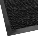 Wycieraczka wejściowa pod drzwi 40x60 cm NEILA szara zestaw 2 sztuk