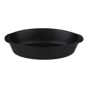 Alpina - Ceramiczne naczynie żaroodporne do zapiekania owalne 20x12x5 cm 470 ml (czarny)