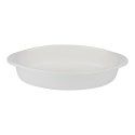 Alpina - Ceramiczne naczynie żaroodporne do zapiekania owalne 27x17x5,3 cm (biały)