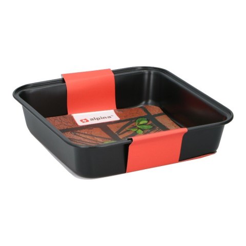 Alpina - Kwadratowa forma do pieczenia z powłoką nieprzywierającą 23x22x5 cm