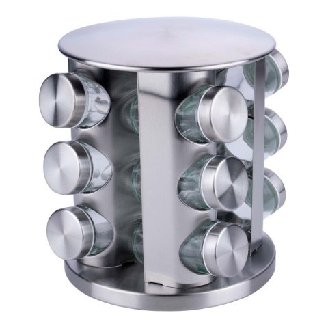 Alpina - Obrotowy stojak organizer na przyprawy 12 słoiczków