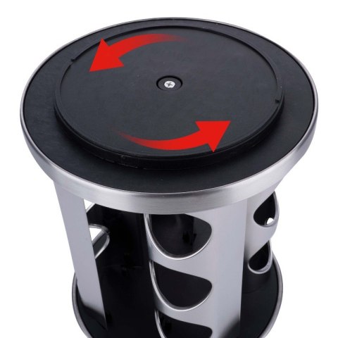 Alpina - Obrotowy stojak organizer na przyprawy 12 słoiczków