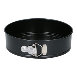 Alpina - Okrągła forma do pieczenia / tortownica z powłoką nieprzywierającą 24x7 cm (czarny)