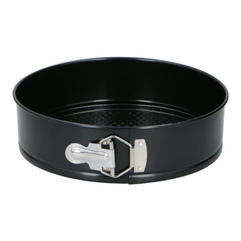Alpina - Okrągła forma do pieczenia / tortownica z powłoką nieprzywierającą 24x7 cm (czarny)