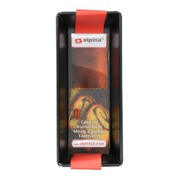 Alpina - Prostokątna forma do pieczenia z powłoką nieprzywierającą 25x11x7,2 cm