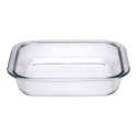 Alpina - Szklane naczynie żaroodporne do pieczenia 25.5x23x5 cm 1.8 L