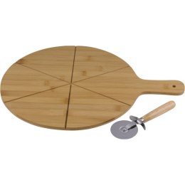 Alpina - Zestaw do serwowania pizzy deska 34 cm + nóż