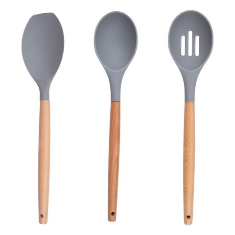 Alpina - Zestaw silikonowych przyborów kuchennych ze stojakiem 12 elementów