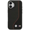 BMW M Carbon Line & Logo MagSafe - Etui iPhone 17 (czerwony)