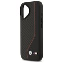 BMW M Carbon Line & Logo MagSafe - Etui iPhone 17 (czerwony)