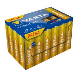 BATERIE ALKALICZNE VARTA R6 (AA) LONGLIFE 24szt NEW