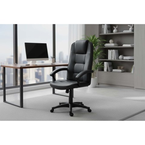 Fotel biurowy obrotowy Sofotel czarny