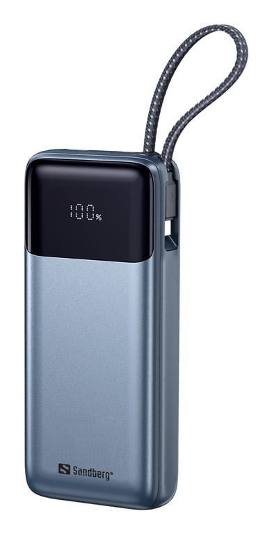 Sandberg 421-29 bank mocy Litowo-polimerowy (LiPo) 20000 mAh Czarny, Szary