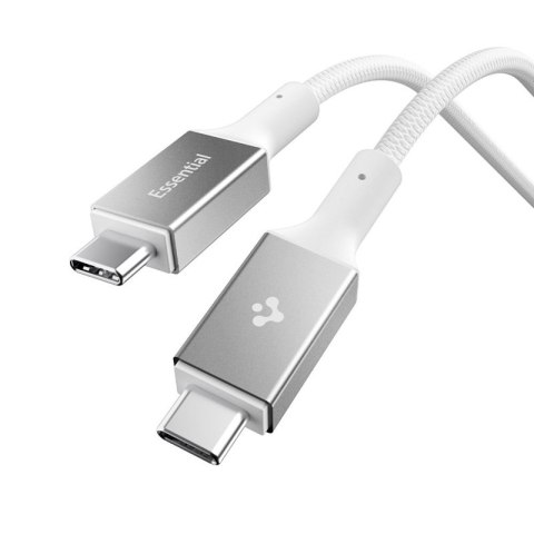 Spigen EB10010CC Essential - Kabel USB-C do USB-C PD 100W 1m (Biały)