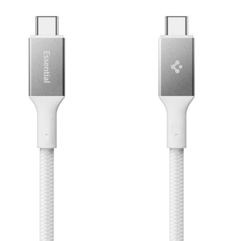 Spigen EB10010CC Essential - Kabel USB-C do USB-C PD 100W 1m (Biały)