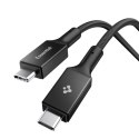 Spigen EB10010CC Essential - Kabel USB-C do USB-C PD 100W 1m (Czarny)