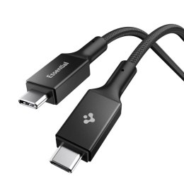 Spigen EB10010CC Essential - Kabel USB-C do USB-C PD 100W 1m (Czarny)