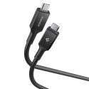 Spigen EB10020CC Essential - Kabel USB-C do USB-C PD 100W 2m (Czarny)