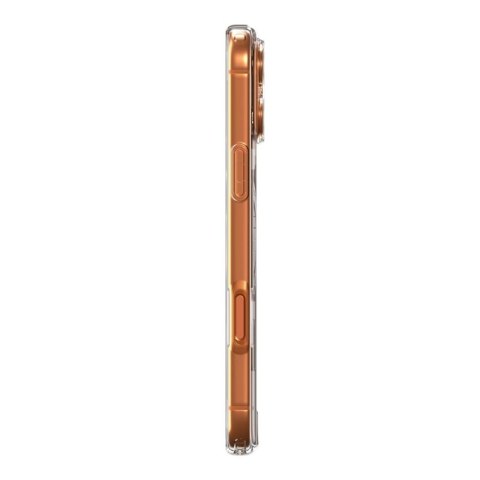 Spigen Ultra Hybrid Mag MagSafe - Etui do iPhone 17 Pro (Clear/Orange)