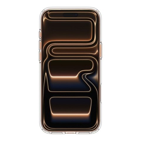 Spigen Ultra Hybrid Mag MagSafe - Etui do iPhone 17 Pro Max (Clear/Orange)