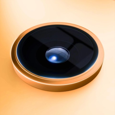 3mk HARDY Lens Protection Pro - Szkło na obiektyw aparatu iPhone 17 Pro / iPhone 17 Pro Max (Orange)