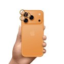 3mk HARDY Lens Protection Pro - Szkło na obiektyw aparatu iPhone 17 Pro / iPhone 17 Pro Max (Orange)