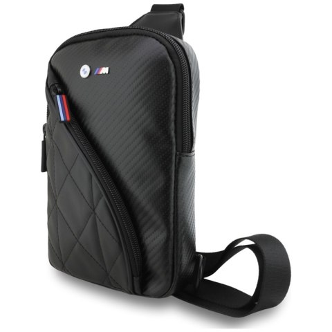 BMW Carbon Pocket & Metal Logo - Torebka crossbody na telefon (czarny)