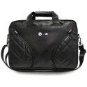 BMW Carbon Pockets & Metal Logo - Torba na notebooka 16" (czarny)