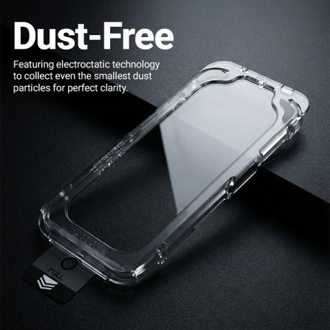 Crong EasyShield 2-Pack - Szkło hartowane z aplikatorem iPhone 17e / 16e / 14 / 13 / 13 Pro (2 sztuki)