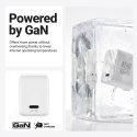 Crong Ultra Compact GaN - Ładowarka sieciowa USB-C 45W PD 3.0 z PPS (biały)