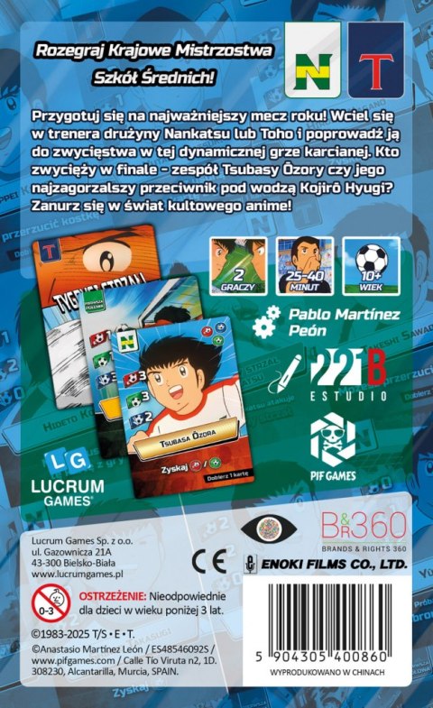 GRA KAPITAN TSUBASA: GRA KARCIANA - podstawa - LUCRUM