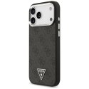 Guess 4G Triangle Logo MagSafe - Etui iPhone 17 Pro Max (czarny)