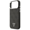Guess 4G Triangle Logo MagSafe - Etui iPhone 17 Pro Max (czarny)