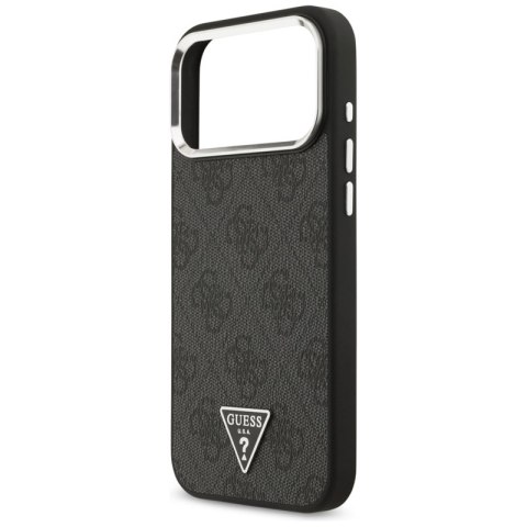 Guess 4G Triangle Logo MagSafe - Etui iPhone 17 Pro Max (czarny)