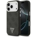 Guess 4G Triangle Logo MagSafe - Etui iPhone 17 Pro (czarny)