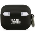 Karl Lagerfeld Silicone Choupette Head 3D - Etui AirPods Pro 3 (czarny)