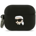 Karl Lagerfeld Silicone Karl Head 3D - Etui AirPods Pro 3 (czarny)