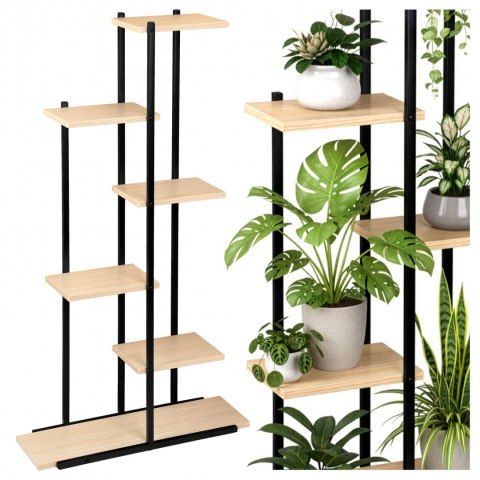 Kwietnik metalowy stojący IKER Vanilla Craft 6 poziomów