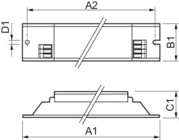 Philips HF-B 136/236 TL-D EII 220-240V 50/60Hz Balast