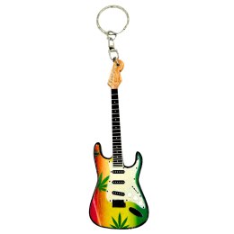 Breloczek Gitara w stylu Bob Marley Reggae Gadżet - EGK-0641