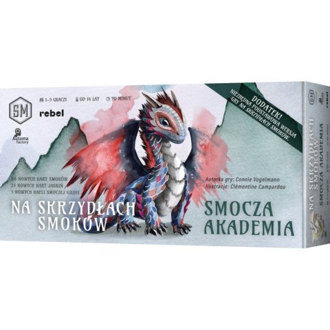 GRA PLANSZOWA NA SKRZYDŁACH SMOKÓW: SMOCZA AKADEMIA - dodatek REBEL