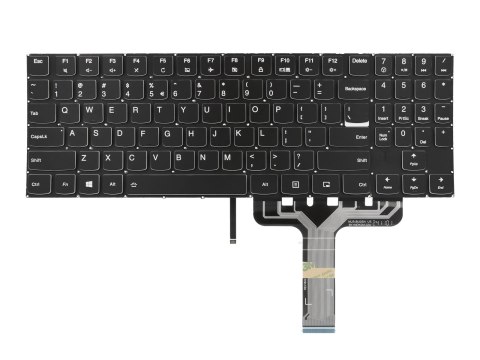 Klawiatura laptopa do Lenovo Legion Y520-15IKBN - biała (podświetlana)