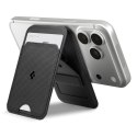 Spigen S314-3 Slim Fold Tripod MagSafe - Portfel magnetyczny z funkcją standu (Czarny)