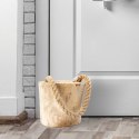 Stoper Odbojnik Odbój do Drzwi z Liną Drewniany VILDE 15 cm