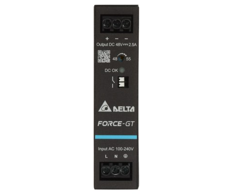 ZASILACZ IMPULSOWY DRF-48V120W1GBA FORCE-GT (1 FAZA) Delta Electronics